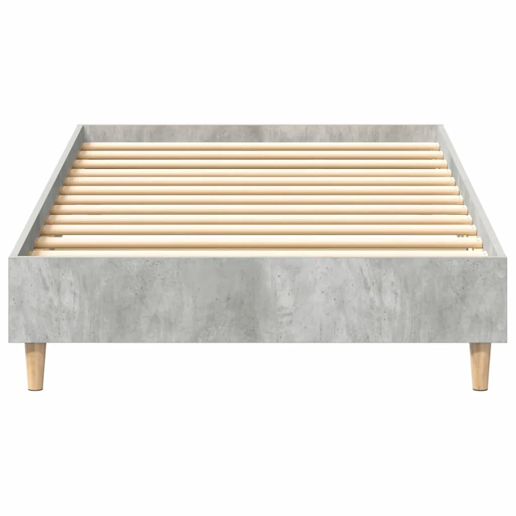 Struttura del letto Grigio cemento 203 x 93 x 25 cm 861051