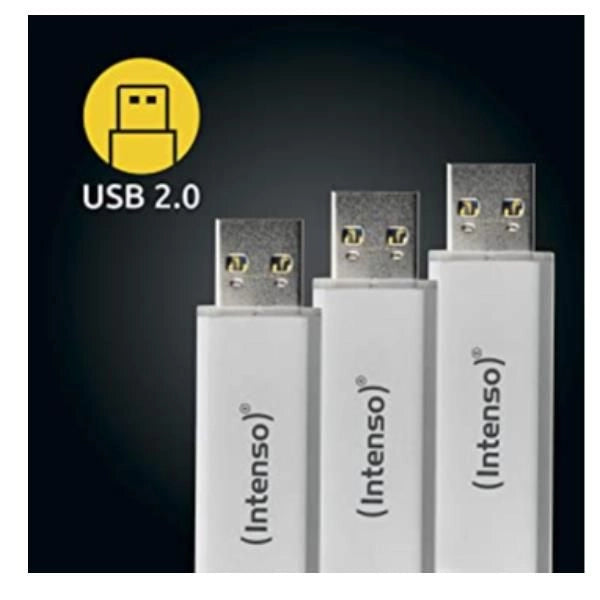 Chiavetta 32gb silver usb 2.0 3pz. - 3521483