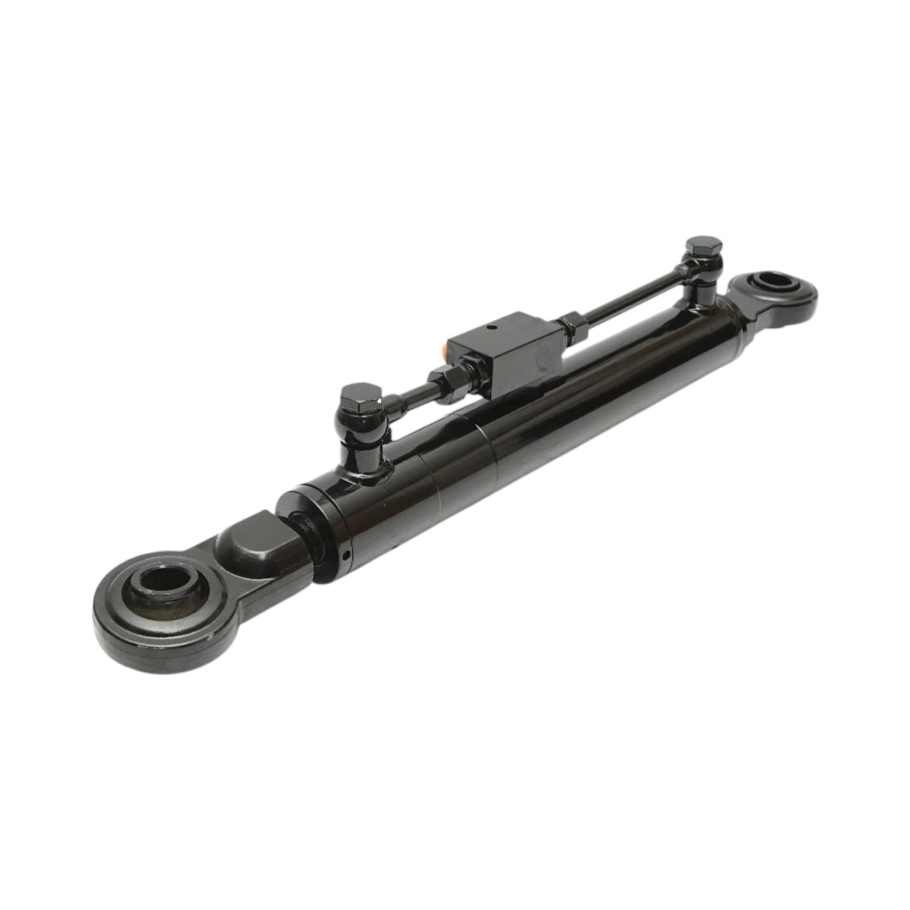 Terzo punto centrale regolabile idraulico, categoria 2–2, lunghezza chiusa 600 mm, corsa 280 mm.