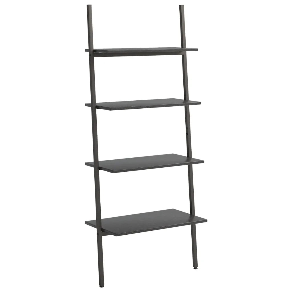 Scaffale Pendente a 4 Livelli Nero 64x34x150,5 cm CFW1851088