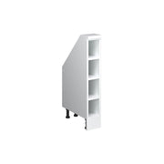 Mobile cucina sottotetto R-Line Bianco 15 cm con 4 scomparti Vicco
