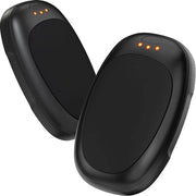 Handwarmer elettrico riutilizzabile, 3 modalità, portatile, riscaldatore di tasca USB, funzionante con batterie, per camping, caccia, golf - Nero