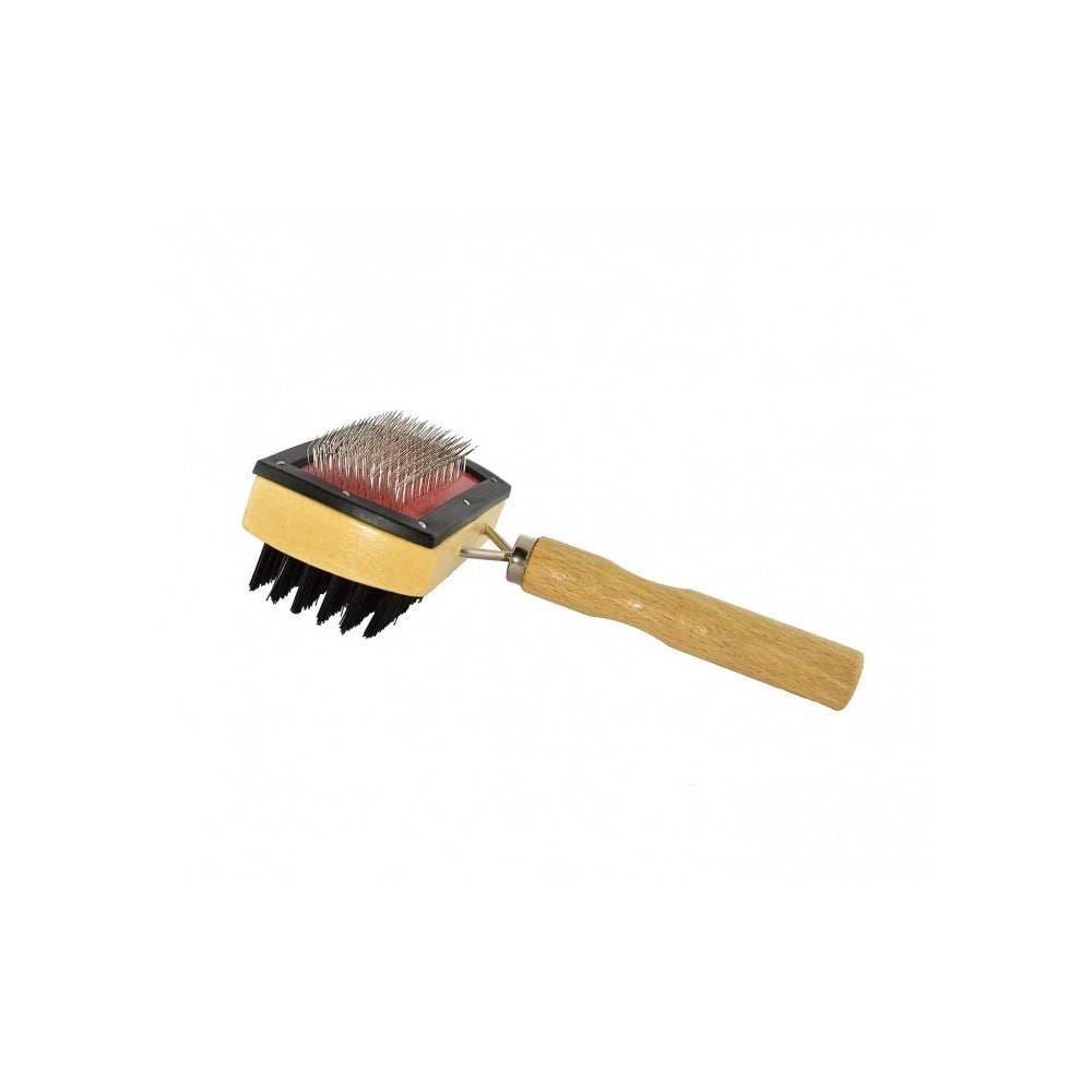Trade Shop - Kit Delle Coccole 3 Pz Di Spazzole Per La Pulizia E La Cura Del Cane -