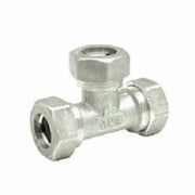 Tee intermedio in ottone con o r d.22 b07r5zmb6v