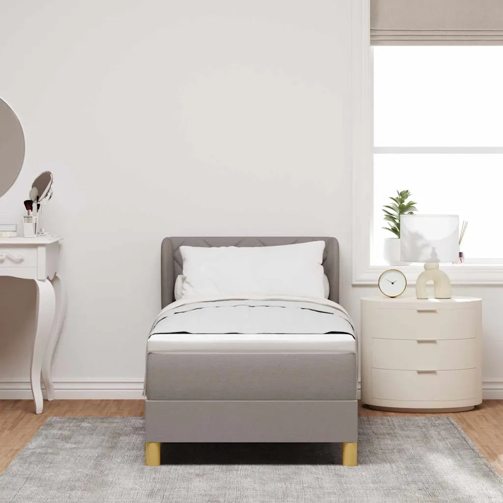 Letto a molle con materasso Talpa 80 x 200 cm Tessuto 3340245