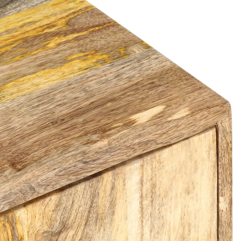 Tavolino da Salotto 90x55x40 cm in Legno Massello di Mango 285869