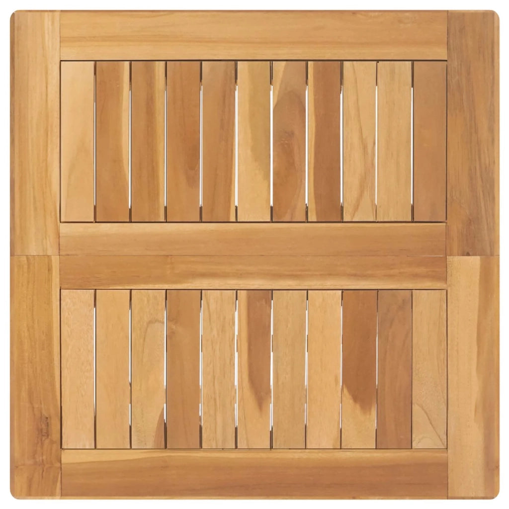 Set Bar da Esterno 3 pcs Non trattato Legno di teak solido 3422497