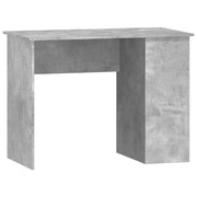 Scrivania tavolo postazione di lavoro mobile per computer studio 100 x 55 x 75 cm legno ingegnerizzato grigio 02_0023829