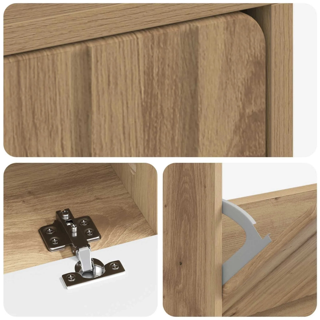 Mobile per scarpe ZWOLLE 78 x 24 x 103 cm Legno ingegnerizzato 896444