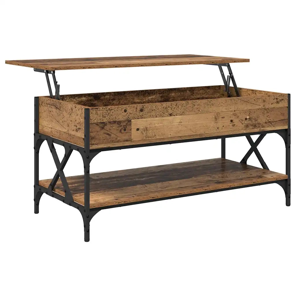 Tavolino da salotto | Tavolino da caff¨¨ | Tavolino da Soggiorno Legno vecchio 100 x 50 x 50 cm