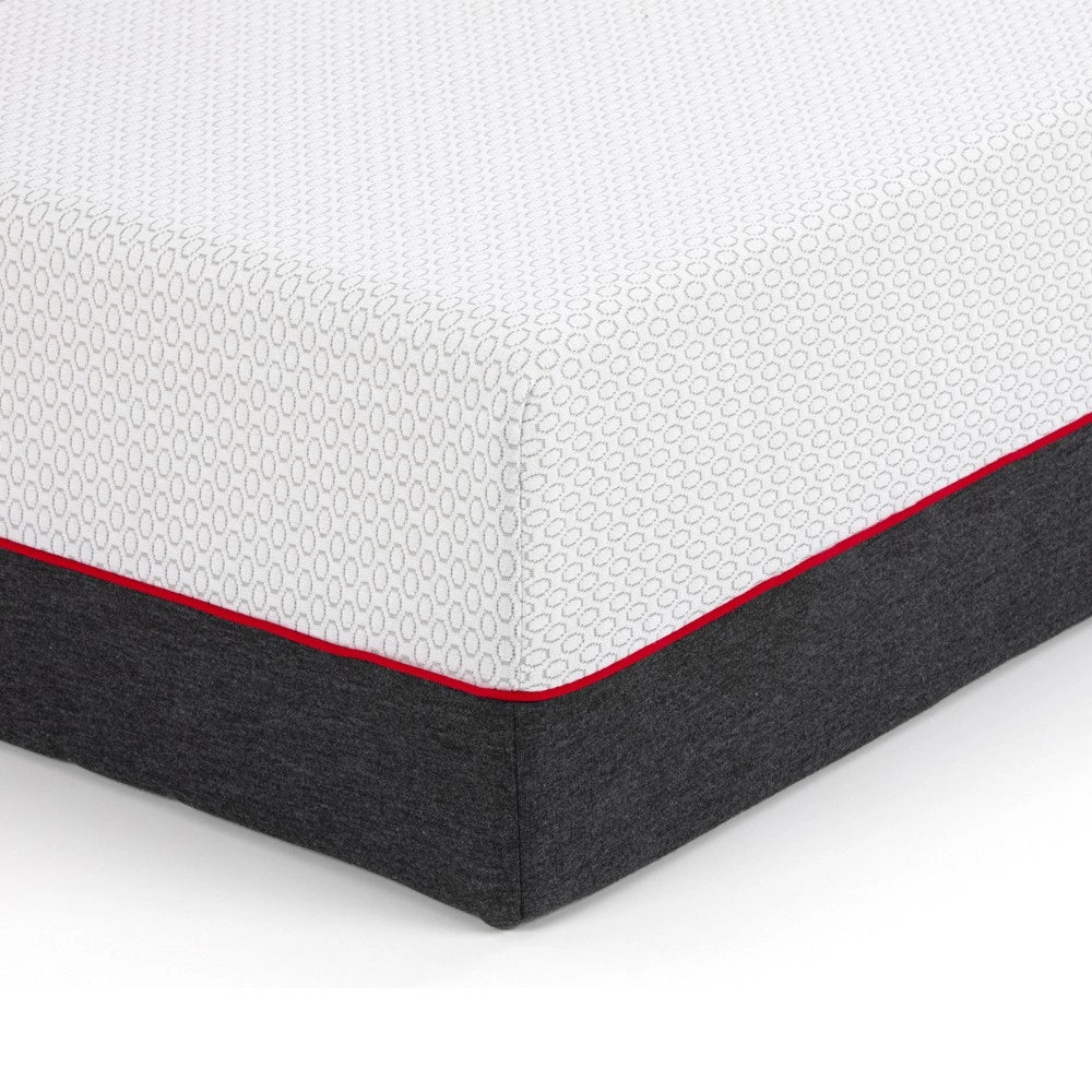 Materasso una piazza e mezza Olmio memory foam 120x190x25h tessuto antibatterico sfoderabile