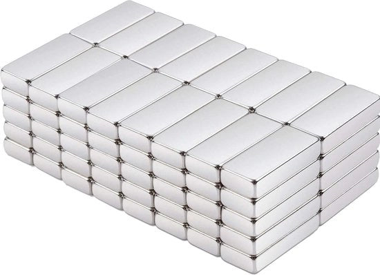 80 pezzi di magneti neodymium mini, magneti per lavagne magnetiche 10 mm x 4 mm x 2 mm, piccoli magneti forti, magneti rettangolari neodymium, extra forti, magneti per frigorifero, magneti per lavagna bianca per lavori di fai da te