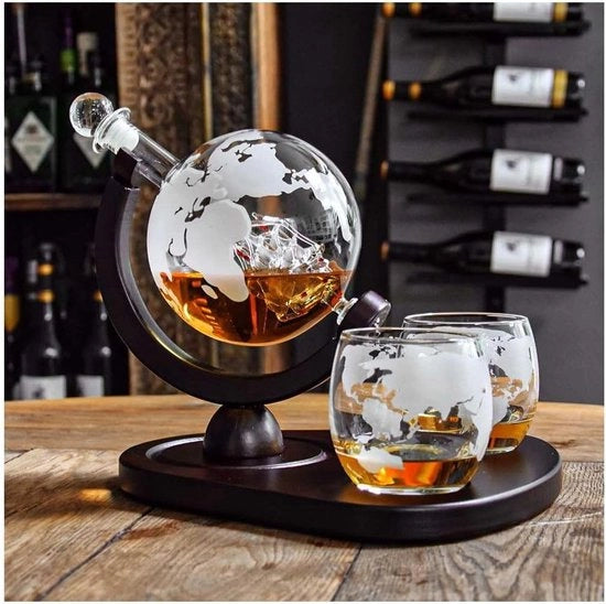 Set di Decanter Deluxe - Design Sferico