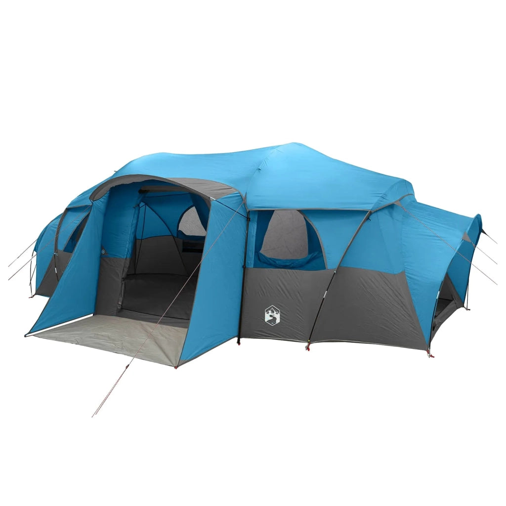 Tenda familiare con telo da pioggia resistente all'acqua Blu 42017464