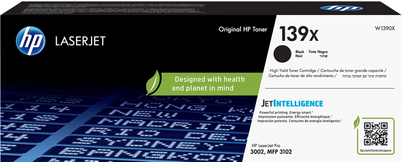 HP LaserJet Cartuccia toner nero originale 139X ad alta capacità