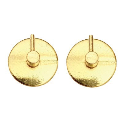 GANCIO BRIS BRIS TONDO METALLO PRONTY - MM 25 ORO CF=PZ 2- 12 confezioni