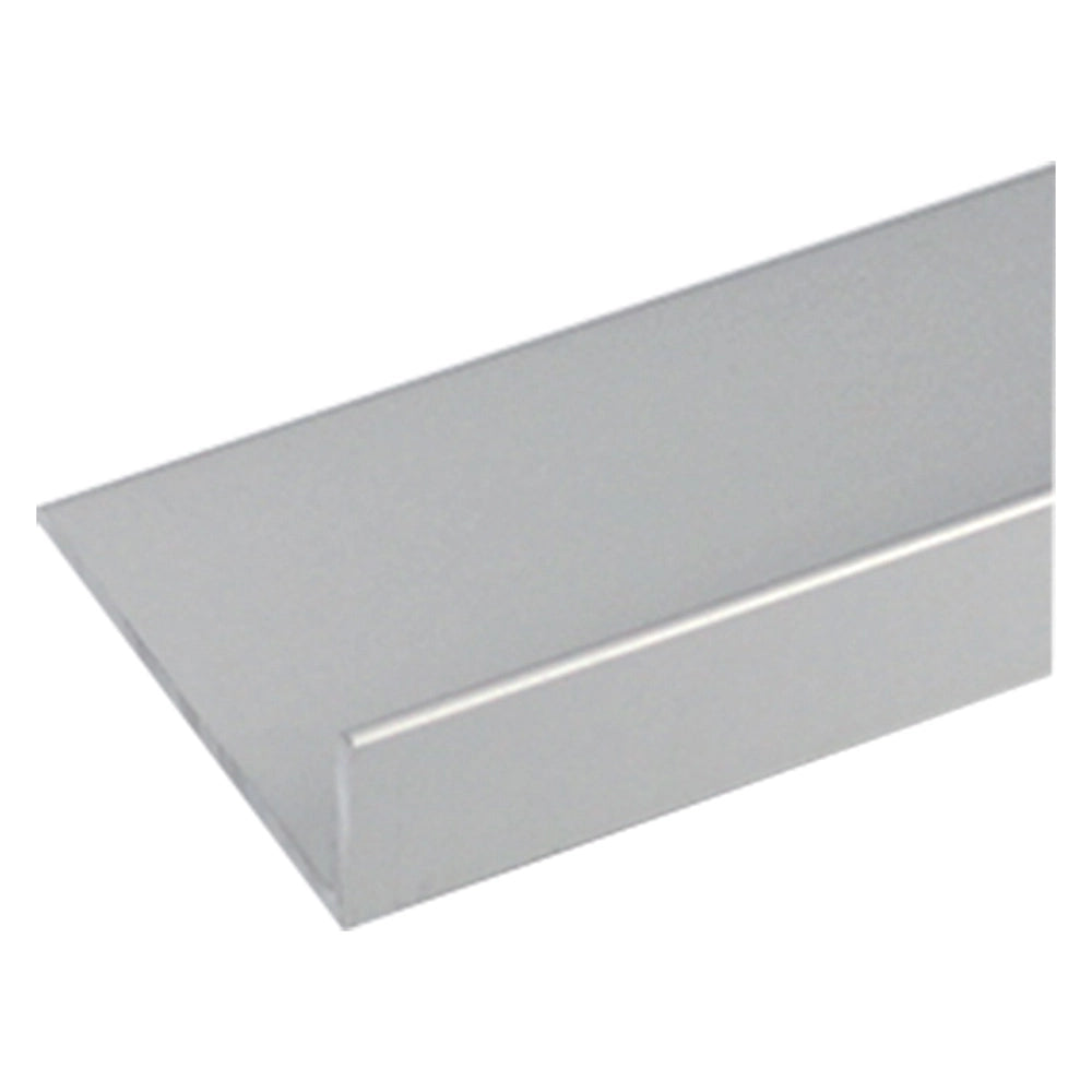 PROFILO PER FAI DA TE ANGOLARE TIPO 'L' mm 30 x  15 x  1 - mt 2 col.argento- 10 pezzi  - UNIKO