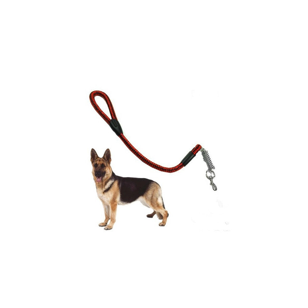 Trade Shop - Guinzaglio Per Cani In Corda Nylon Resistente Con Moschettone In Metallo 80 Cm -