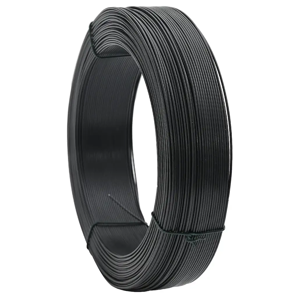 Filo per Recinzioni 250m 1,6/2,5 mm in Acciaio Antracite 144479