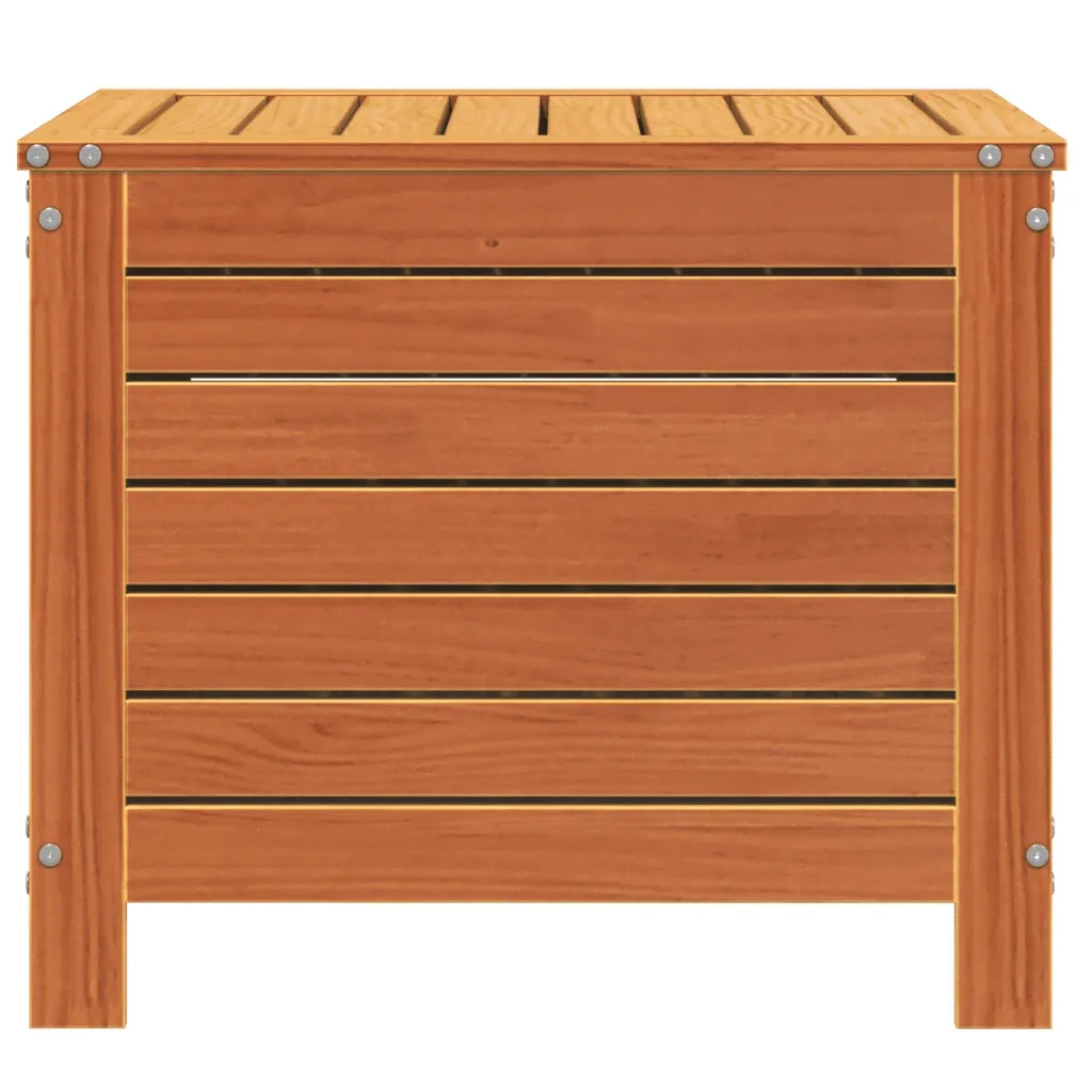 Sedia da giardino-Poggiapiedi Giardino Marrone Cera 62x63,5x53,5 cm Massello Pino