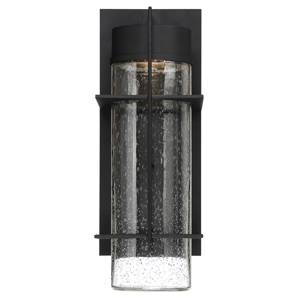 Applique esterna LED integrato 10W 3000K IP44 nera