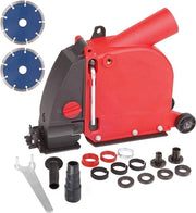 Sbirciatore aspirante 125mm con 2 dischi abrasivi diamantati 125x22mm - Sfere di abrasione per muratura e superfici liscie