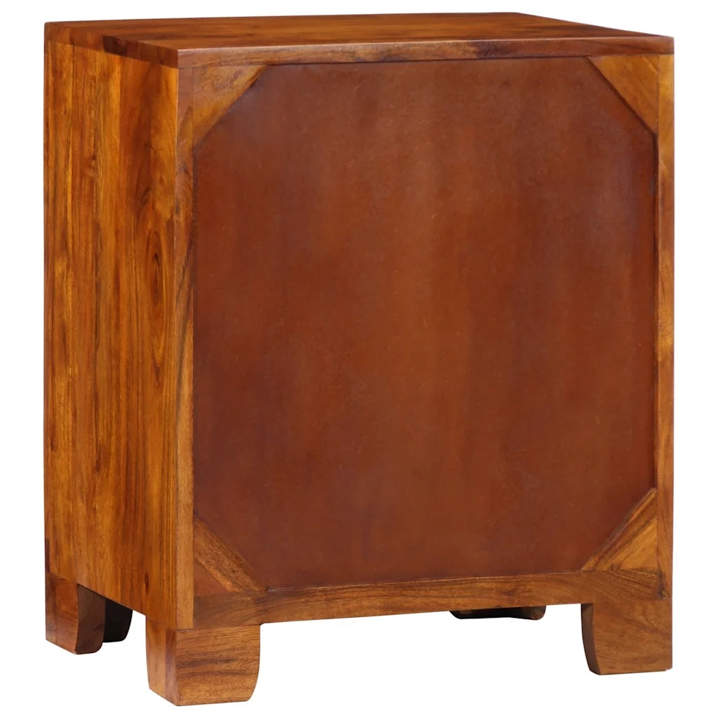 Credenza Multicolore 50x35x60 in Legno Massello di Acacia 4016501