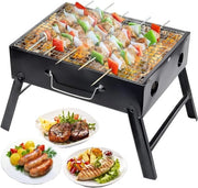 Griglia a carbone da campeggio portatile - Cucina all'aperto per campeggio, picnic e barbecue