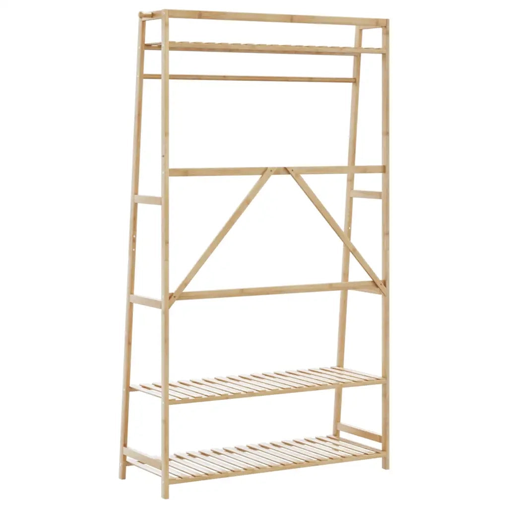 Appendiabiti con Ripiani 110x40x180 cm in Bamb¨´ CFW9630680