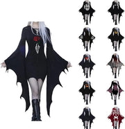 Costume sexy per donna - Abito da Halloween - Costume della strega - Abito da festa - Abbigliamento per carnevale - Abito da notte - Abito da seduzione - Costume cosplay - Abito da donna per Halloween