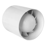 ASPIRATORE ELICOIDALE CILINDRICO PER CONDOTTI- Bianco Diam. 120-125- FIRST- pezzi 1