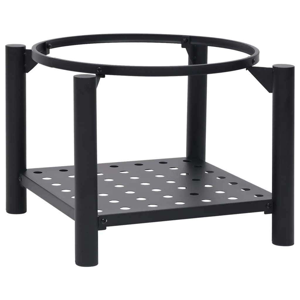 Caminetto con attizzatoio 54 x 54 x 55 cm acciaio 02_0006016