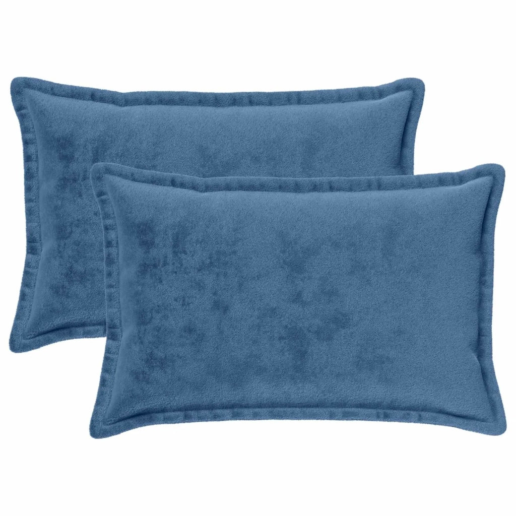 Federa 2 pcs HOUTEN Azzurro 50 x 80 cm Flanella 920289