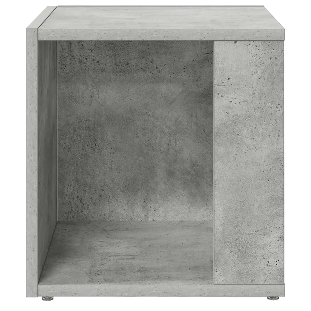 Tavolino Grigio Cemento 33x33x34,5 cm in Truciolato 809012