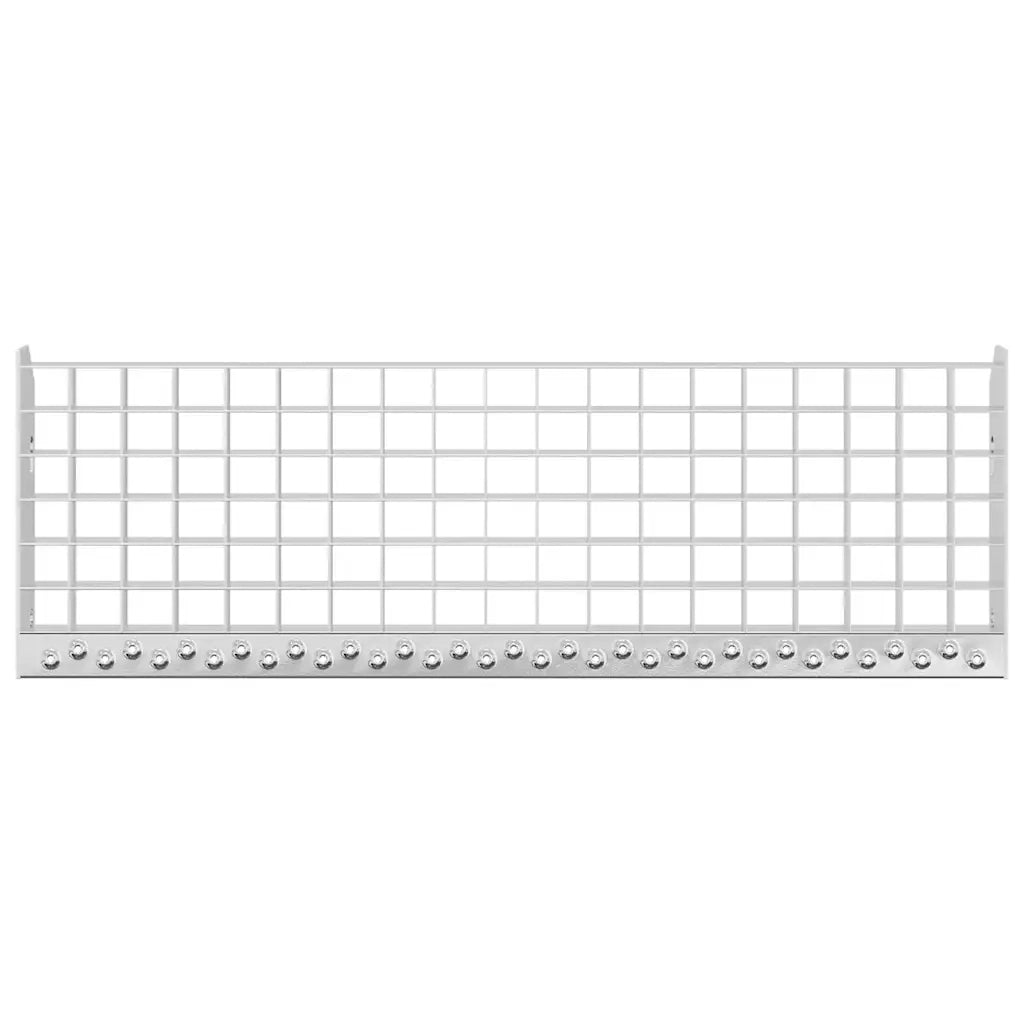 Tappetino per Scale | Gradino in Griglia 70x24x7 cm Acciaio Zincato