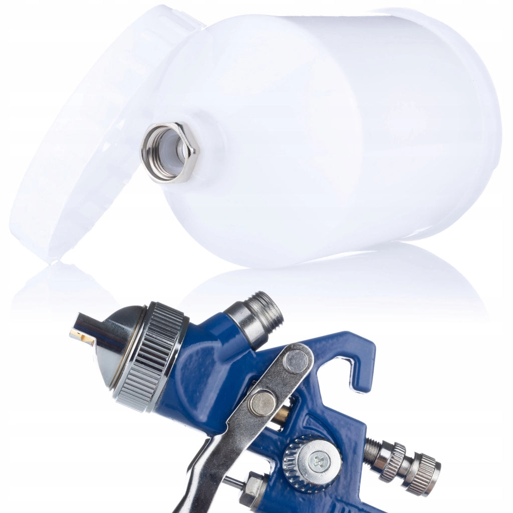 Serbatoio 600ml per Pistola a Spruzzo HVLP – Alta Qualità, Resistente ai Chimici | Compatibile con Pistole HVLP
