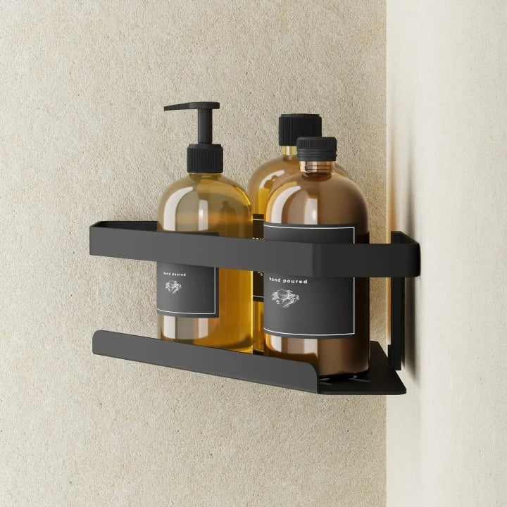 ANGOLARE SINGOLO MYLINE SHOWER- Nero opaco- METAF