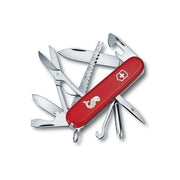 Victorinox 1.4733.72 Fisherman Coltello Multiuso 18 Funzioni con Lama Grande e Squama Pesce colore Rosso