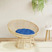 vidaXL Cuscino Rotondo Blu Reale Ø 60x11 cm in Tessuto Oxford