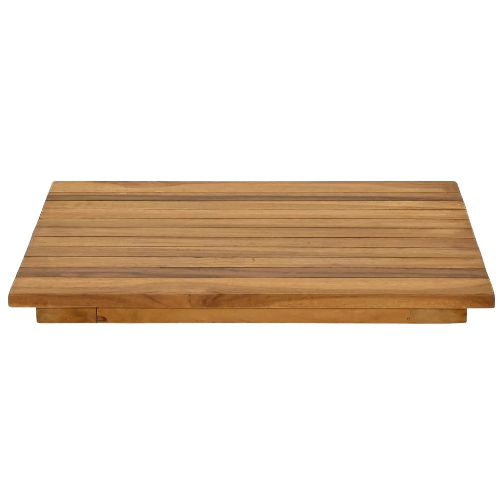 Piano del tavolo 40 x 40 x 3,5 cm Quadrato Legno di teak solido 42033143