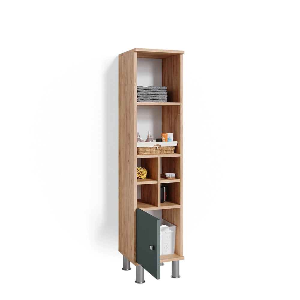 Mobiletto bagno Fynn Verde 30 x 130.6 cm porta piccola Vicco