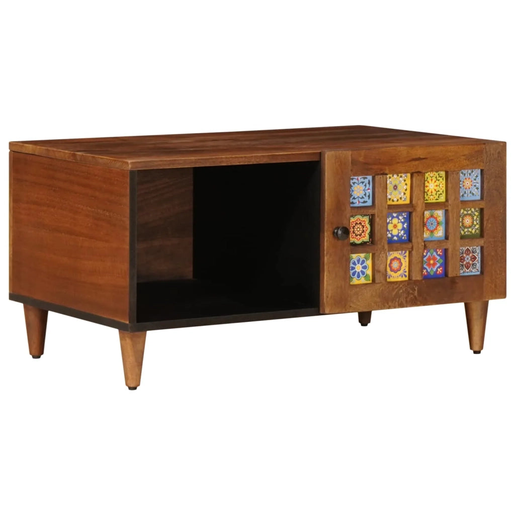 Tavolino da salotto Marrone 80 x 50 x 40 cm 4018228