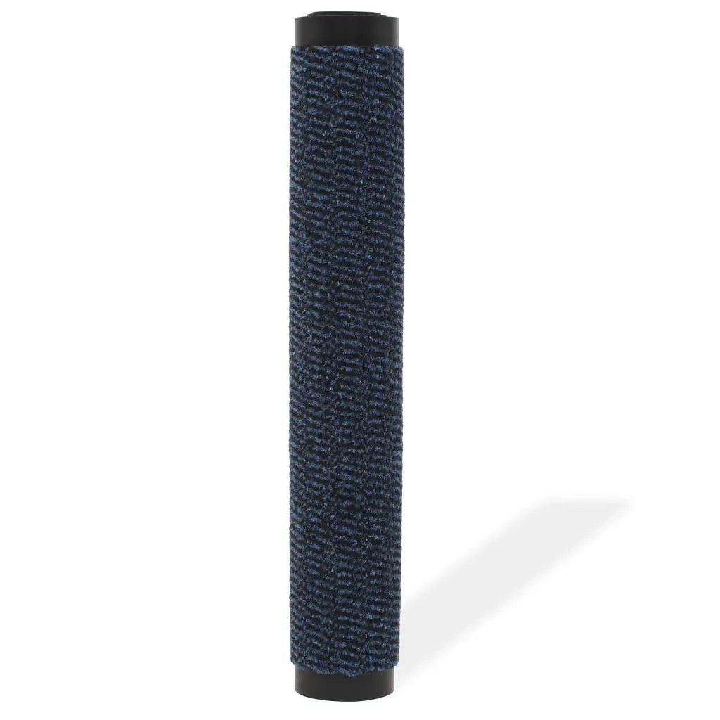 Tappeto Antipolvere Trapuntato Rettangolare 80x120cm Blu 132713