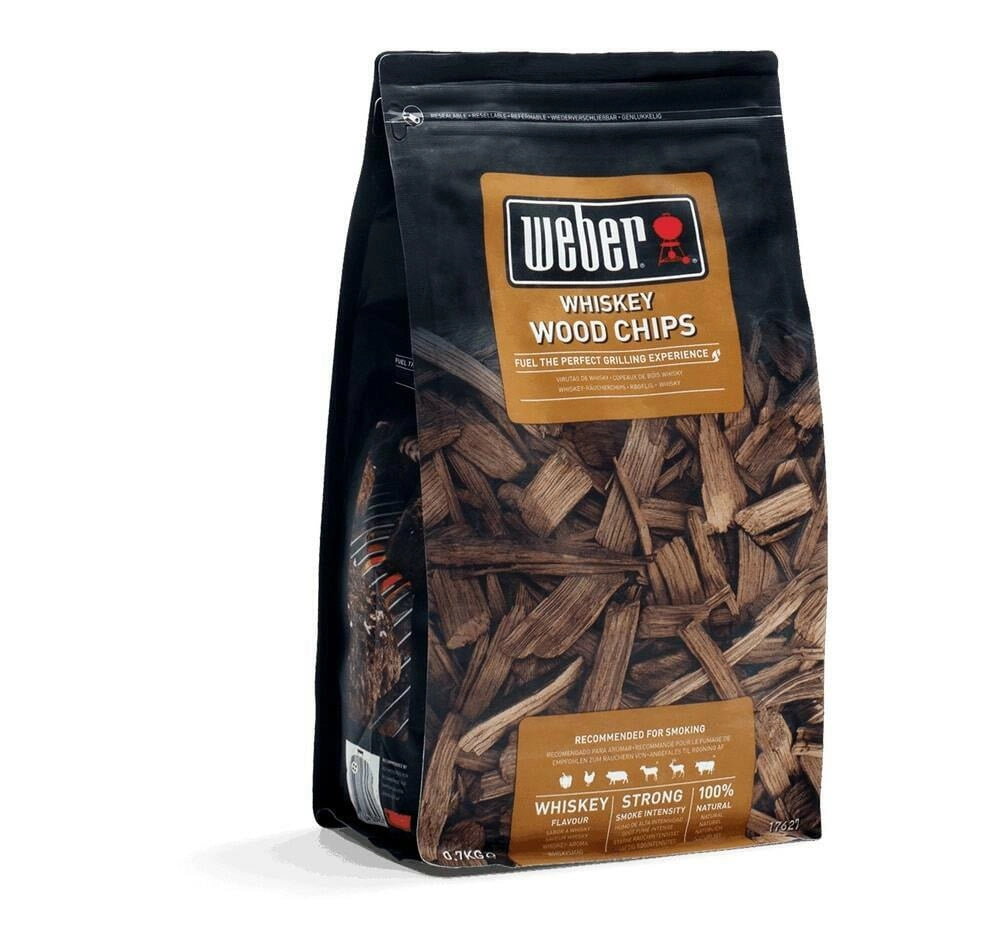 Legna per Affumicatura da Affumicare Whiskey Whisky Chips Barbecue Weber 17627