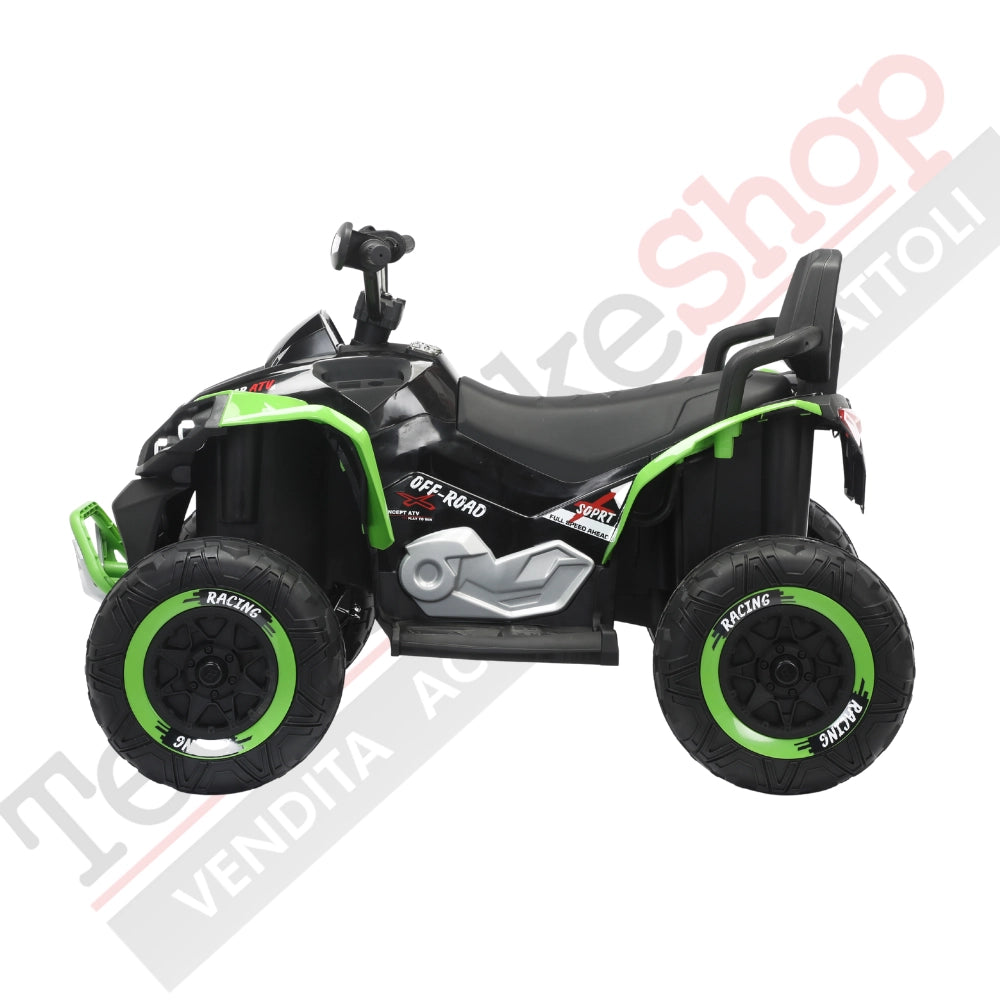 Tecnobike Shop - Quad Elettrico per Bambini ATV Safari Gold 24V-Verde