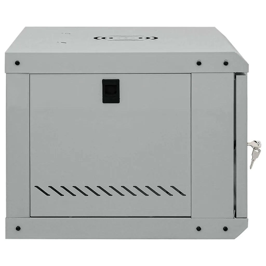 vidaXL Armadietto di rete Grigio 53 x 45 x 30 cm Acciaio
