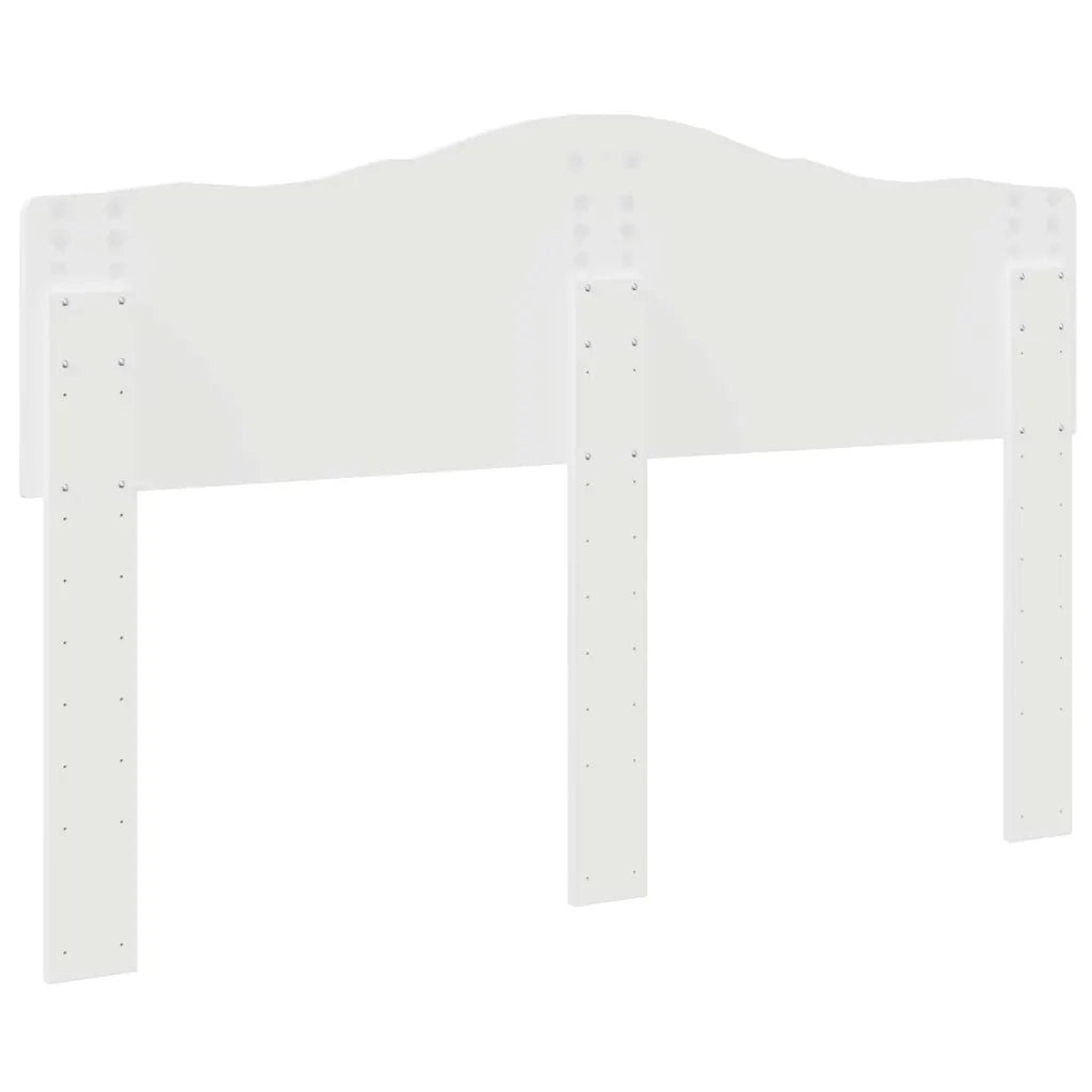 Testiera-Testata-Testiera Decorativa Bianco 140 cm Legno multistrato 861561