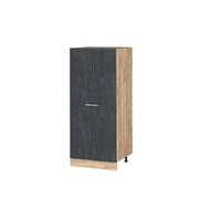 Vicco mobile cucina dispensa Calcestruzzo nero 60 cm