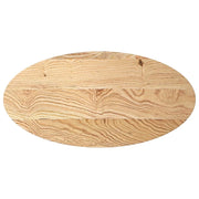 Piano per Tavolo | Superficie Tavolo | Piano Scrivania 100x50x2 cm in Rovere Massello Ovale
