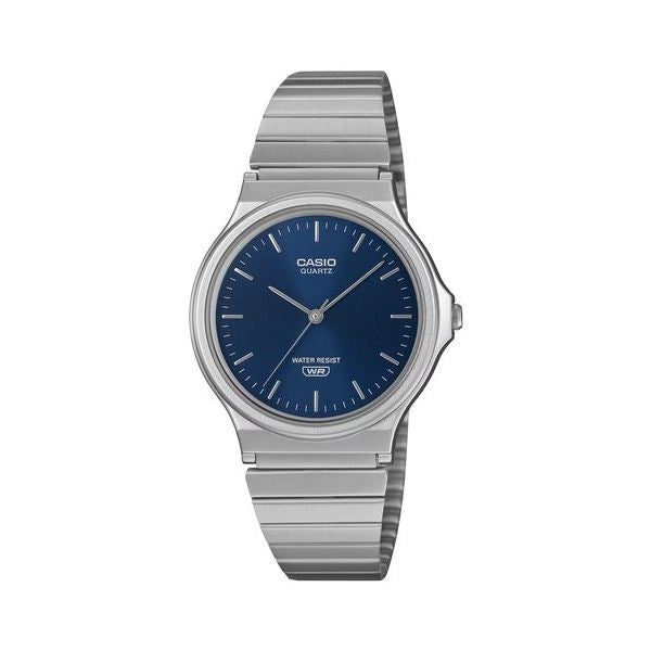 Orologio casio mq 24da 2aef silver e blue